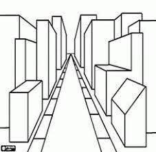 Bildergebnis Fur Perspective Coloring Pages Perspectief Tekening Eenpuntsperspectief Perspectief