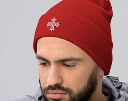 Buy Coptic Orthodox Cross Cuffed Beanie Coptic Embroidery Coptic Gift  Christian Christmas Gift Coptic Orthodox Gift Church Hat Gift for Him  Online in India