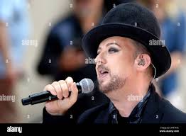 Boy george new york hi-res stock photography and images