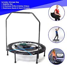 Ein trampolin für zu hause schafft ausreichend bewegungsraum und integriert bewegung auf spielerische weise in den alltag. Maximus Pro Faltbares Trampolin Nr 1 Indoor Minitrampolin Mit Halte Techstudio Ch