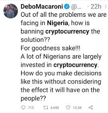 Bitcoin is also taxable as a property. Nigerian Cryptocurrency Cbn Ban Crypto Dogecoin Bitcoin Ethereum Trading In Nigeria How Atiku Davido Odas Use Cowtocurrency React Bbc News Pidgin