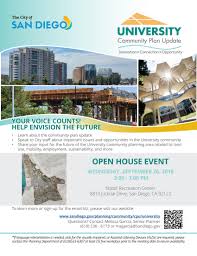 Create an account in the event app to create your personal schedule of the live events you want to attend. University Community Plan Open House Flyer Sept 26 2018 Page 1 University City Community Association Ucca