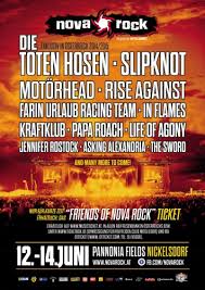Bit.ly/nrencore *das nova rock encore wird unter einhaltung der 3g regel (geimpft, getestet, genesen) durchgeführt. Die Toten Hosen And Slipknot Go Nova Rock Nova Rock Festival