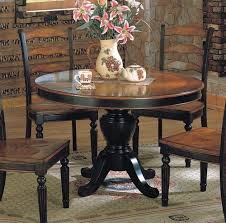 Ladder Back Chairs For Dining Table Like The Two Tone With The Black Dining Table Chairs Dining Table Kitchen Table Makeover