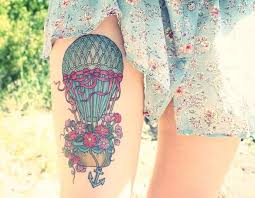 Although not mainstream tattoos, hot air balloon tattoos look very cheerful and are inspirational without being preachy. 56 Romantic Hot Air Balloon Tattoos