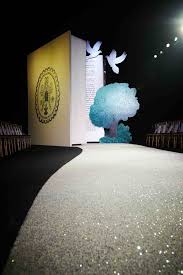 Http Blog Bureaubetak Com Post 41227128370 Ulyana Sergeenko Couture Ss13 Theatre Marigny Scenic Design Exhibition Design Stage Design