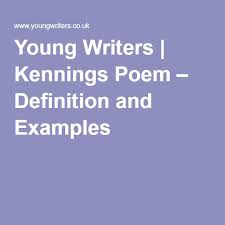 Kennings Poem Definition And Examples Haiku Poems Acrostic Acrostic Poem