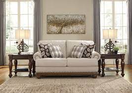 We are the only online furniture store that offers free in home delivery and full setup nationwide! Harleson Wheat Loveseat From Ashley Coleman Furniture
