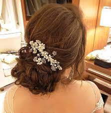 Liven up the party with this fun summer color. Stylish Bun Accessories To Flaunt Your Hair This Wedding Season Shaadisaga