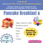 Pancake Breakfast Highlands Park!
