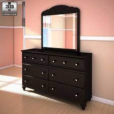 Ashley Jaidyn Dresser Mirror 3d Model Furniture On Hum3d