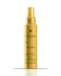 Hairdresser's invisible oil uv protective dry oil finishing spray. Kpf 90 Protective Summer Fluid Rene Furterer