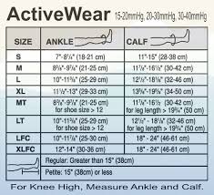 Jobst Activewear Athletic Compression Socks Knee High 15
