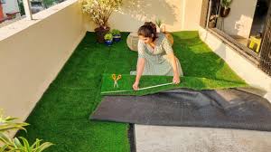 Fake grass is a controversial topic. I Tried Setting Up Artificial Grass For The First Time First Thoughts Pros Cons Youtube