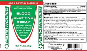 Aerowound Blood Clotting Spray