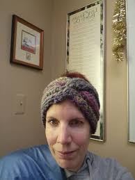 Measuring crochet headband for correct size