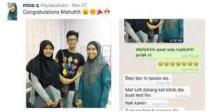 Ternyata itu sudah jadi kebiasaan. Tahniah Mat Lutfi Dah Kahwin