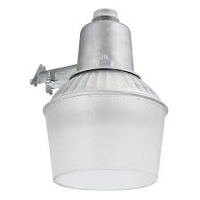 Lithonia Lighting 150 Watt 1 Light Gray Outdoor Area Light With Dusk To Dawn Photocell Oal12 150m 120 Per Lp R2 The Home Depot