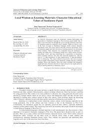 Link baca innovel lara cintaku lara cintaku novel. Pdf Local Wisdom As Learning Materials Character Educational Values Of Sundanese Pupuh