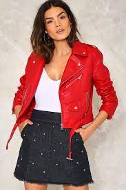Nastygal Ride On Vegan Leather Cropped Moto Jacket Leather Jackets Women Cropped Moto Jacket Leather Jacket