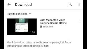Cara nonton offline di youtube. Cara Menonton Video Youtube Secara Offline Youtube