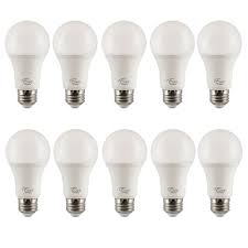 Get free shipping on qualified ceiling fan rated led light bulbs or buy online pick up in store today in the lighting department. New 75 Watt Equivalent A19 4 Pack Led Light Bulb 3000k Dimmable Light Bulbs Home Garden