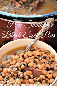 Southern Black Eyed Peas Seasoned Well Delicious Recipe Pea Recipes Recipes Black Eyed Peas Recipe Crock Pot