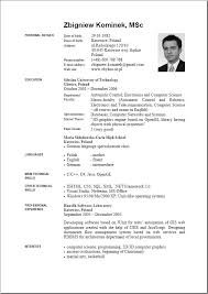 Cv English Template Domboforeversammi Downloadable Resume Template Cv Template Download Sample Resume Templates
