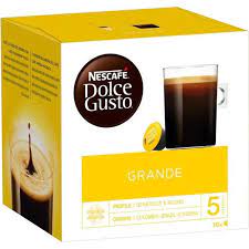 Les capsules à café dolce gusto de la capsule compatible dolce gusto® café et thé présente de nombreux avantages le kit comprend en capsules dolce gusto pas cher et nespresso dosette de qualité recyclable et en inox et son bouchon en silicone alimentaire qui sont tous deux des matériaux. Capsules Dolce Gusto Grande 128g Nescafe Cdiscount Au Quotidien