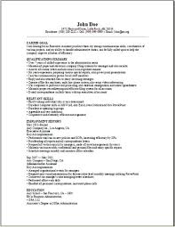 Open the door to the job you want with a well written resume that highlights your skills and abilities to successfully perform in the executive assistant position. Executive Assistant Resume Sample Occupational Examples Samples Free Edit With Word