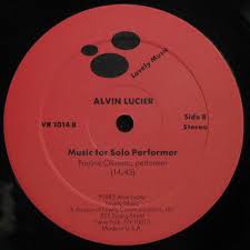 Пластинка Alvin Lucier - Music For Solo Performer (For Enormously Amplified  Brain Waves And Percussion), 1982, EX+EX+, арт. 334741