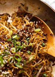 Quick Asian Beef Ramen Noodles Recipe Beef Recipes Beef And Noodles Recipetin Eats