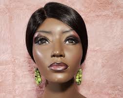 SUMMER MOSS Flocking Hoop Earrings