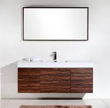 The set was beautiful and carefully packed. Bliss 60 Walnut Wall Mount Single Sink Modern Bathroom Vanity