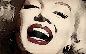 نتيجة بحث الصور عن صور مارلين مونرو هلوجرام mixed media faces marilyn monroe pop art black women art