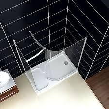 Walk In Shower Enclosure Cubicle Bathroom Curved Glass Screen Stone Tray Walk In Shower Enclosures Shower Cubicles Shower Enclosure