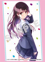 kadokawa kado sleeve ks 45 saekano kato megumi winter clothes card sleeves pack kadokawa 冴えカノ イラスト 冴えカノ 壁紙 可愛いアニメガール