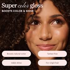 Lustrous Ebony Black Super Color Conditioning Hair Gloss
