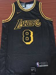 Black And Yellow Lakers Jersey Men 8 Kobe Bryant Jersey Black Los Angeles Lakers Swingman Jersey Fana Nreball Kobe Bryant Nba Jersey Jersey