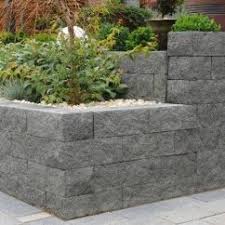 Muretto Basaltanthrazit2 Steinmauer Garten Gartenmauern Garten Design