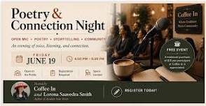 Poetry & Connection Night