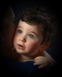 Roman Bessone-Mitchell age 9 portrait of his mom