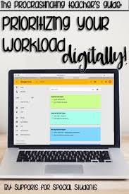 Prioritizing Your Special Education Workload Using Google Keep Special Education Life Skills Special Education Special Education Resources