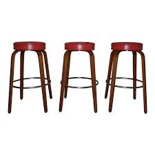 Maybe you would like to learn more about one of these? Vintage Set Of 3 Mid Century Modern Thonet Bentwood Counter Bar Stools Deco2modern Mid Century Modern Furniture
