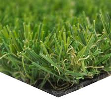 Artificial grass, that is safe for pets, could just be the solution to your problem. Trafficmaster Deluxe 15 Ft Wide X Cut To Length Artificial Grass Rgdln The Home Depot
