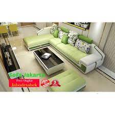 Warna kayunya juga tidak terlalu gelap seperti kebanyakan kursi kayu yang umum di pasaran. Jual Sofa Ruang Tamu Minimalis Modern Ruang Keluarga Sofa Later U U24 Jakarta Utara Sofa Jakarta2019 Tokopedia