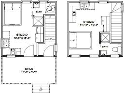 16x16 Duplex 16x16h2k 441 Sq Ft Excellent Floor Plans Duplex Floor Plans Floor Plans Studio Floor Plans