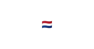 Le drapeau hollandais est composé de triband horizontal: Flagge Niederlande Emoji
