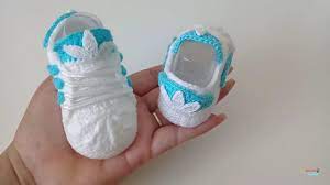 Adidas Baby Shoes Pattern Free Knitting Crochet Love