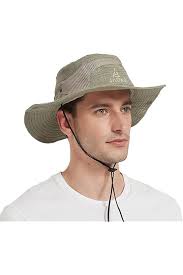 Taeku Sombrero de Pesca, Jungla Sombrero de ala Ancha Boonie Gorra de  Protección Solar Gorro Safari Transpirable Hombre Mujer (Azul) : Amazon.es:  Moda
